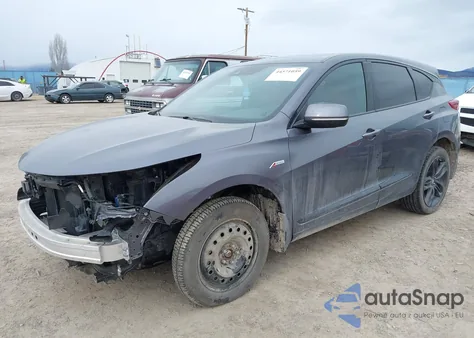 2021 Acura Rdx z USA, uszkodzony, nr VIN 5J8TC2H6XML808581